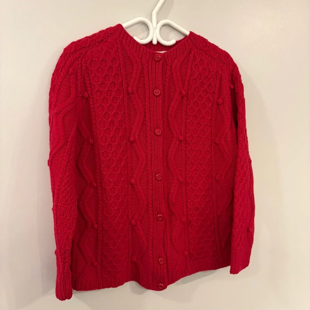 Vintage Kennedy Of Ardara Irish Hand Knit 100% Pure Wool sweater - Picture 4 of 13